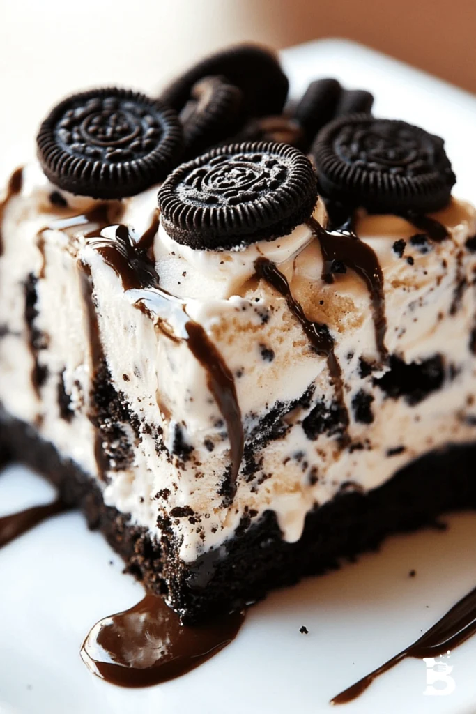 Oreo ice cream cake-2