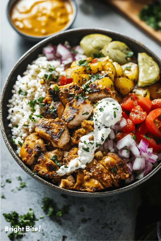 Why This Chicken Shawarma Bowl Is The Best 30-Minute Meal You'll Ever Make