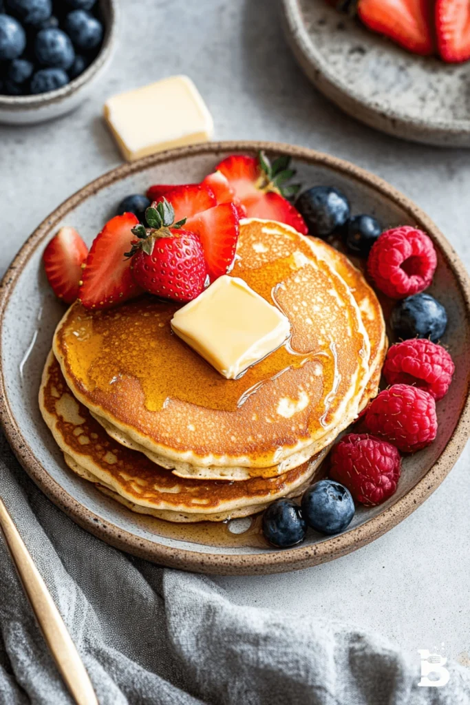 eggless pancakes-1