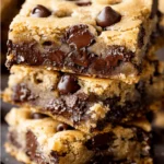 chocolate chip cookie bars