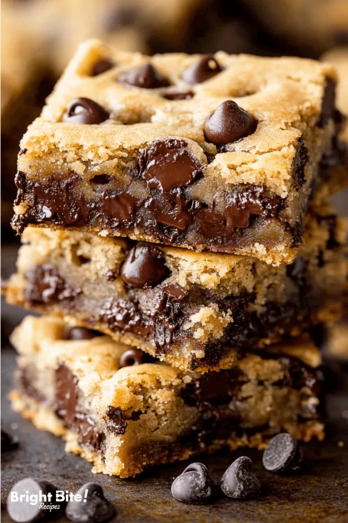 chocolate chip cookie bars