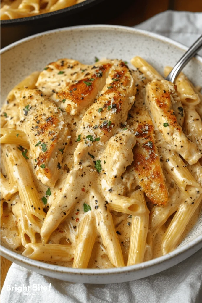 Garlic Parmesan Chicken Pasta