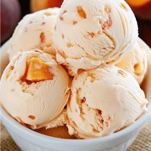 Peach Ice Cream