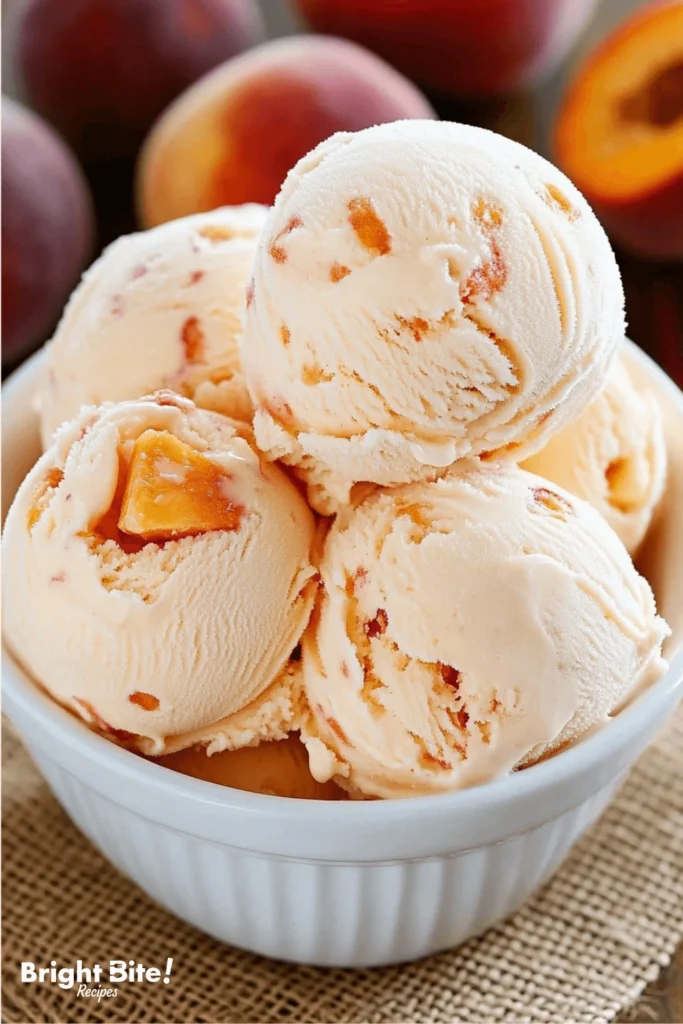 Peach Ice Cream