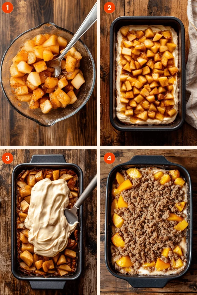 peach bread recipe-Instructions