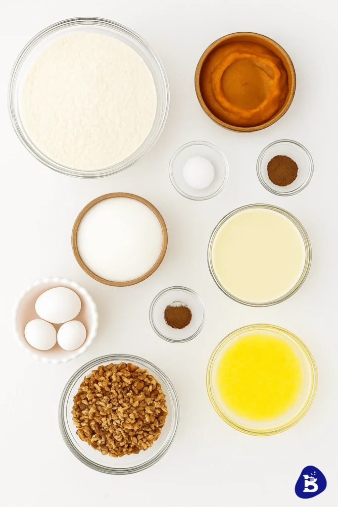 pumpkin crunch recipe-Ingredients