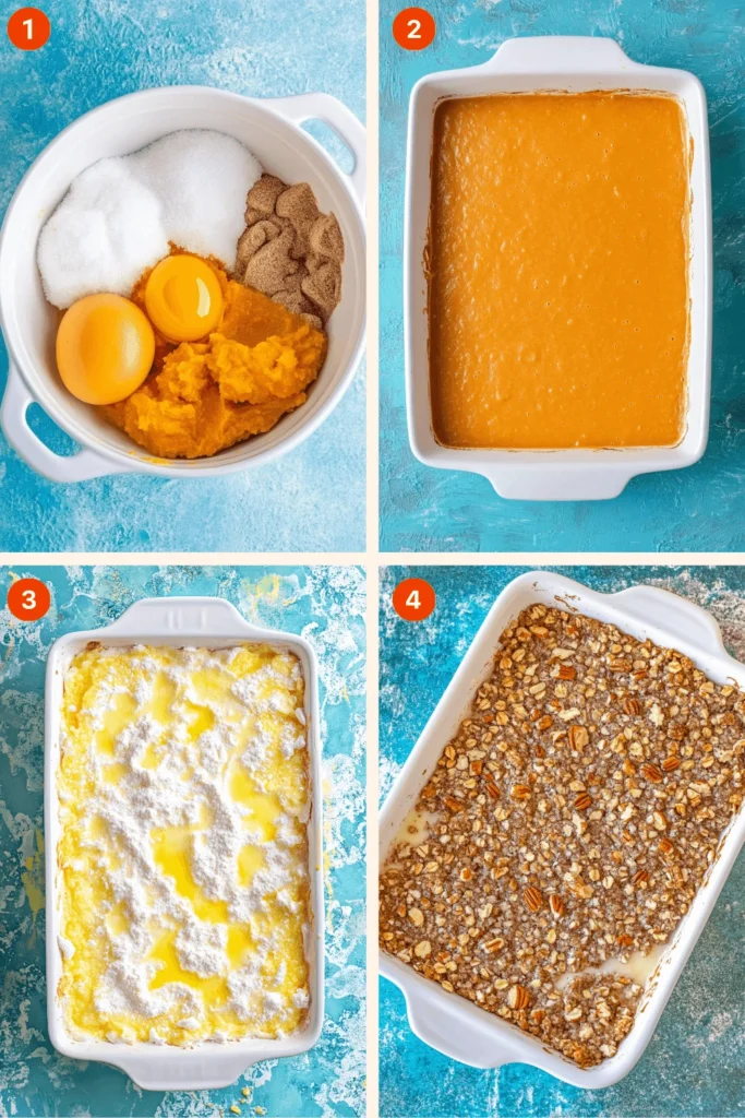 pumpkin crunch recipe-Instructions